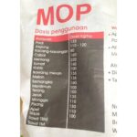 PUPUK KCL MAHKOTA MOP 50 KG - Pupuk Untuk Meningkatkan dan Kualitas Hasil Panen