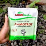 AMMOTROL 250 GRAM BY MEDION - Herbal Penghilang Dan Pengontrol Bau Kotoran Hewan Ternak Dan Unggas.
