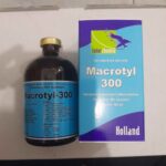 MACROTYL-300 100 ML BY TMC - AB Untuk PMK Pada Hewan Ternak Sapi Kerbau Kambing