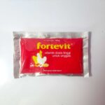 FORTEVIT 100 GRAM 1 BOX (10 PCS) - Vitamin Untuk Ayam Unggas Optimalkan Produktivitas