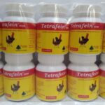 TETRAFEIN MERAH 1 POT ISI 50 KAPSUL - Untuk Masalah Snot, CRD, Berak Hijau, Putih & Antibakteri Unggas.