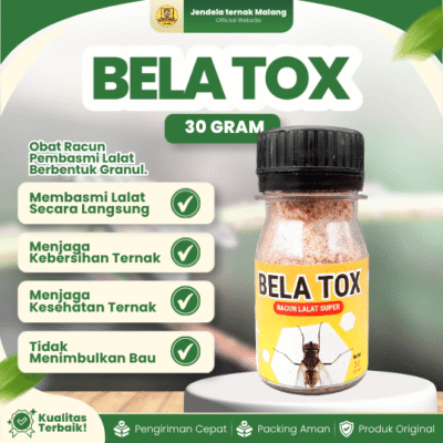 BELA TOX 30 GRAM – Ampuh Atasi Dan Basmi Lalat Ekonomis.