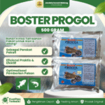 BOSTER PROGOL 500 GRAM - Pengganti Fungsi Telur Dan Minyak Ikan Dan Perekat Pellet Ikan dan Udang.