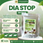 DIA STOP 100 GRAM – Untuk Masalah Diare Pada Hewan Ternak Sapi Kambing Domba Cempe dan Pedet