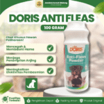 DORIS ANTI FLEAS 100 GRAM –  Untuk Perawatan Pada Hewan Peliharaan.