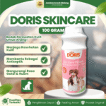 DORIS SKINCARE 100 GRAM – Bedak Perawatan, Pengharum Dan Skincare Kulit Untuk Peliharaan.