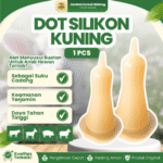 DOT SILIKON KUNING 1 PCS – Dot Silikon Untuk Hewan Ternak Berkualitas.
