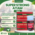 SUPER STRONG AYAM 1 BOX (12 BOTOL) – Suplemen Vitamin Multivitamin Ayam Penambah Stamina Ayam
