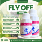 FLY OFF 100 ML- Ampuh Basmi Lalat, Kutu, Nyamuk, Parasit, Pinjal, Gudik Untuk Hewan.