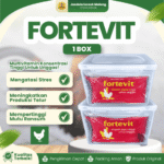 FORTEVIT 100 GRAM 1 BOX (10 PCS) – Vitamin Untuk Ayam Unggas Optimalkan Produktivitas