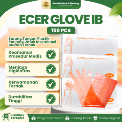 GLOVE IB ECER 1 PCS – Sarung Tangan IB 5 jari Halus dengan Panjang 90 cm