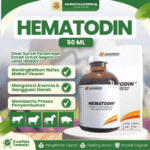 HEMATODIN 50 ML INJ - Untuk Penambah Dan Mempercepat Pertumbuhan Hewan Ternak Unggas.