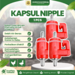 KAPSUL NIPPLE ECER -  Kapsul G Lock, Kapsul A3 A5 A9, Nipple Bulat, J Lock , G Lock.