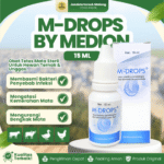 M-DROPS 15 ML MEDION – Untuk Masalah Peradangan dan Kemerahan Pada Mata Hewan