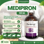 MEDIPIRON 100 ML – Penurun Panas, PMK, Penyakit Mulut Dan Kuku Untuk Hewan Ternak.