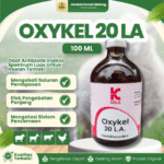 OXYKEL 20 LA 100 ML – AB Pencernaan Dan Pernafasan Like Medoxy, Vetoxy, Limoxin.