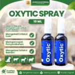 OXYTIC SPRAY 60 ML – Untuk Masalah Luka & Kulit Hewan Ayam Sapi Kambing Domba Anjing Kucing