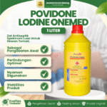 POVIDONE IODINE ONEMED 1 LITER – Larutan Antiseptik Mengandung PVP Lodine 10%