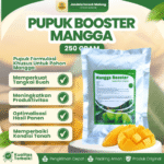 PUPUK BOOSTER MANGGA 250 GRAM – Pupuk Hayati Mempercepat, Memperbaiki Dan Multifungsi Mangga.