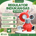 REGULATOR INDUKAN GAS BY MEDION - Pemanas Kandang Awet Dan Tahan Lama Ayam Ternak.