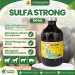 SULFA STRONG 100 ML BY WONDER – Untuk Diare Dan Saluran Pernafasan Pada Hewan.
