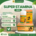 SUPER STAMINA WINNER MEDION 1 BOX (12 BOTOL) –  Suplemen Penambah Stamina Khusus Untuk Ayam