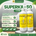 SUPERKIL-50 1 LITER - Desinfektan Untuk Kandang Dan Peralatan Hewan.