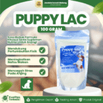 PUPPY LAC 100 GRAM – Susu Puppy Dan Anjing Berkualitas Menambah BB Dan Mencegah Stres.