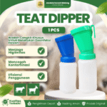 TEAT DIPPER 1 PCS - Alat Celup Puting Untuk Hewan Ternak Berkualitas Tinggi.