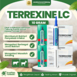 TERREXINE 1 SYRINGE 10 GRAM – Ampuh Atasi Bakterisidal, Mastitis, Laktasi Untuk Hewan Ternak