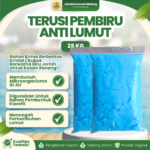 TERUSI PEMBIRU ANTI LUMUT1 SAK 25 KG – Penjernih Air Kolam Renang, Cuppri Sulfate, Copper Sulfat.
