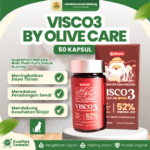 VISCO3 ISI 50 KAPSUL BY OLIVE CARE – Minyak Ikan Berkualitas Untuk Kucing Yang Tinggi Omega.