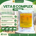 VETA B COMPLEX 100 GRAM – Vitamin B Komplek Dan Penambah Selera Makan Untuk Hewan Ternak.
