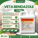 VETA BENDAZOLE 1 LITER - Untuk Cacingan, Memperbaiki Dan Meningkatkan Efisiensi Pakan Ternak