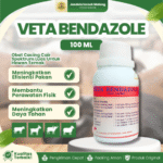 VETA BENDAZOLE 100 ML – Untuk Cacingan, Memperbaiki Dan Meningkatkan Efisiensi Pakan Ternak