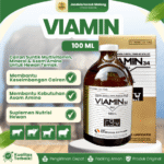 VIAMIN 100 ML – Vitamin Asam Amino Pelengkap Untuk Pemulihan Hewan Ternak.
