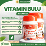 VITAMIN BULU ISI 10 KAPSUL BY OLIVE CARE – Untuk Kitten Kucing.