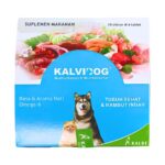 KALVIDOG 1 BLISTER 6 TABLET - Vitamin Anjing Penggemuk Nafsu Makan Tingkatkan Kesehatan & Bulu Lebat