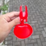 MANGKOKAN NIPPLES STAINLESS - Mangkok Lepekan Minum Nipple Drinker Ayam Puyuh 1/2 dym.