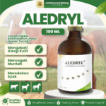 ALEDRYL 100 ML - Untuk Masalah Alergi Pada Ternak Sapi Kuda Kambing