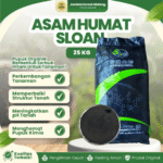 ASAM HUMAT SLOAN 1 SAK 25 KG – Humic Acid, Sodium Humat Untuk Meningkatkan Kesuburan Tanah.