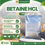 BETAINE HCL 1 KG – Super Amino Protein Untuk Hewan Ayam Layer Broiler Burung Udang Kepiting Ikan