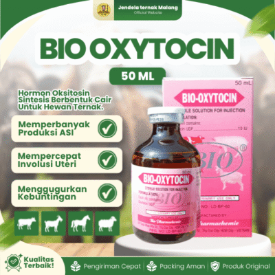 BIO OXYTOCIN 50 ML – Mengatasi Permasalahan Reproduksi Pada Hewan Like Intracin.