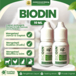 BIODIN 10 ML NATURAL PET – Ear Mites Mencegah Penyakit Kulit, Telinga, Sariawan Semua Hewan.