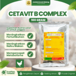 CETAVIT B COMPLEX 100 GRAM - Vitamin B Complex untuk Selera Makan Ayam Bebek Unggas
