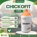 CHICKOFIT 1 LITER - Meningkatkan Daya Tahan Stamina & Anti Stress Burung & Unggas.