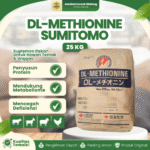 DL-METHIONINE SUMITOMO 1 SAK 25 KG - Asam Amino Esensial Untuk Pertumbuhan Unggas & Ternak.
