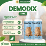 DEMODIX 60 ML – Mengatasi Berbagai Masalah Kulit & Aman Terjilat Hewan Peliharaan.