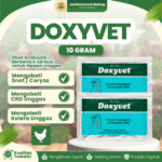DOXYVET 10 GRAM - Untuk Mengatasi Permasalahan Pernafasan Pada Ayam & Unggas.