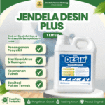DESIN PLUS 1 LITER BY JENDELA – Desinfektan Yang Segar Untuk Pembersih Rumah, Kandang, dll.